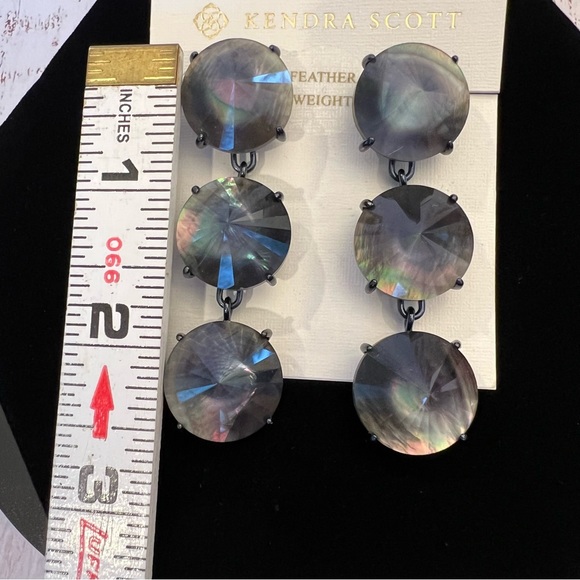 NEW Kendra Scott Jolie Statement Dangle Drop Earrings - Picture 10 of 10